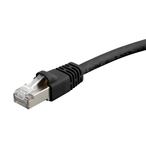 Monoprice  câble de réseau Noir 6 m Cat6a S/UTP (STP) - 24376