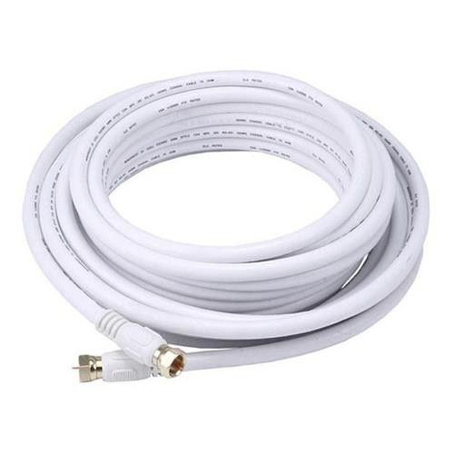 Monoprice  câble coaxial 7,62 m F Blanc - 4060