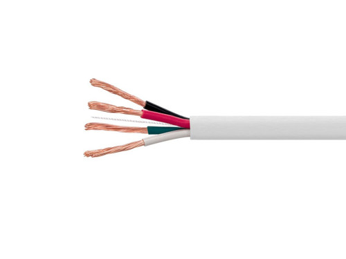 Monoprice  câble audio 76,2 m Blanc - 44335