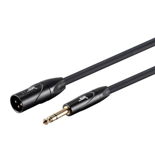 Monoprice  câble audio 4,5 m XLR 6,35 mm TRS Noir - 18816