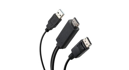 iogear  câble kvm Noir 0,182 m - G2L8902UN