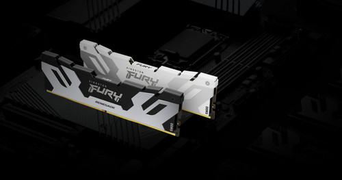 Kingston Technology FURY 48 Go 7200 MT/s DDR5 CL38 DIMM (kit de 2) Renegade Argent XMP - KF572C38RSK2-48