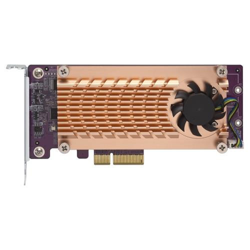 QNAP  carte et adaptateur d'interfaces Interne M.2 - QM2-2S-220A