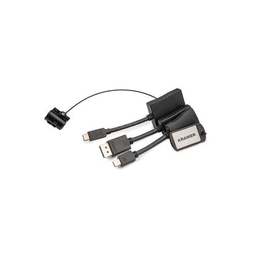 Kramer Electronics AD–RING–12 0,127 m HDMI Type A (Standard) DisplayPort Noir - 99-9191052