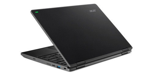 Acer TravelMate Spin B3 TMB311R-32-C47B Intel® Celeron® N N5100 Hybride (2-en-1) 29,5 cm (11.6") Écran tactile HD 8 Go DDR4-SDRAM 128 Go Flash Wi-Fi 6 (802.11ax) Windows 11 Pro Noir - NX.VQWAA.004