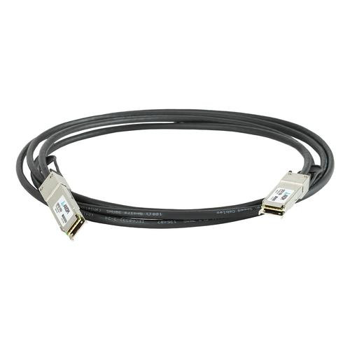 Axiom  câble InfiniBand et à fibres optiques 5 m QSFP28 Noir, Argent - 100G-DACP-QSFP5M-AX