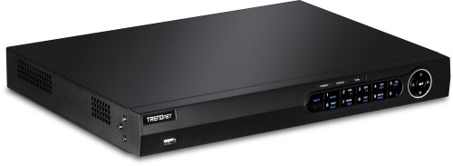 Trendnet  Enregistreur vidéo sur réseau 1U Noir - TV-NVR408