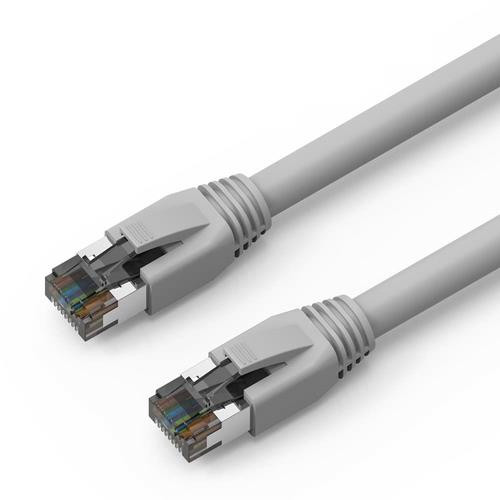 Axiom  câble de réseau Gris 0,6 m Cat8 SF/UTP (S-FTP) - C8SBSFTP-G2-AX