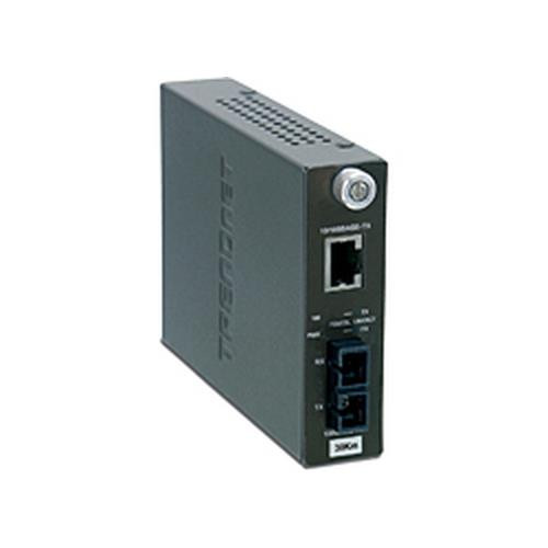 Trendnet  convertisseur de support réseau 200 Mbit/s 1310 nm Monomode Gris - TFC-110S30