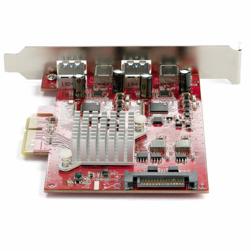 StarTech.com Carte PCI Express USB 4 Ports - Carte d'Extension PCIe USB 10Gbps avec 2 Controlleurs - 2x USB-C & 2x USB-A (USB 3.2 Gen 2) - Carte PCI-e USB/USB-C - Full Profile - PEXUSB312A2C2V