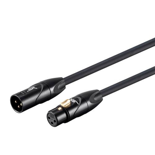 Monoprice  câble audio 4,57 m XLR Noir - 18674