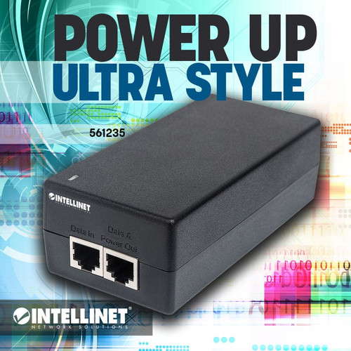 Intellinet  adaptateur et injecteur PoE Gigabit Ethernet 48 V - 561235
