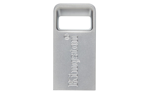 Kingston Technology DataTraveler 128 Go Micro 200 Mo/s Metal USB 3.2 Gen 1 - DTMC3G2/128GB