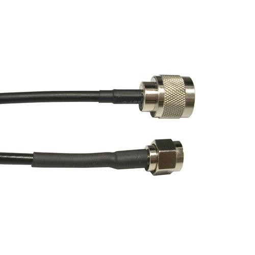 Ventev  câble coaxial Type-N SMA Noir - 195-07-18-P3