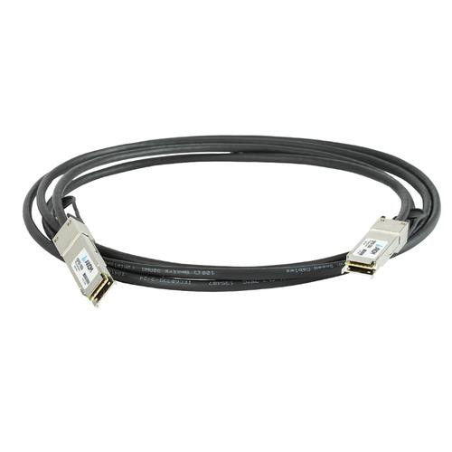 Axiom  câble InfiniBand et à fibres optiques 5 m QSFP28 DAC Noir, Argent - 100CQQH2650-AX