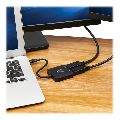 Tripp Lite  adaptateur graphique USB 7680 x 4320 pixels Noir - U444-2DP-MST4K6