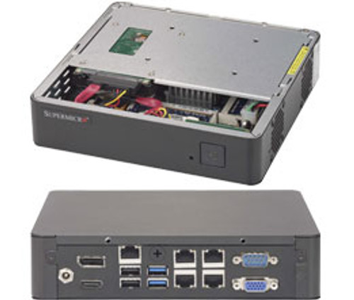Supermicro E200-9B PC de dimension 2L Noir N3700 BGA 1170 1,6 GHz - SYS-E200-9B