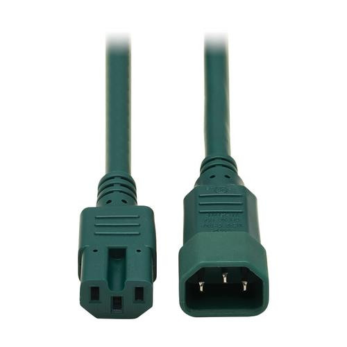 Tripp Lite  câble électrique Vert 0,6 m Coupleur C14 Coupleur C15 - P018-002-AGN
