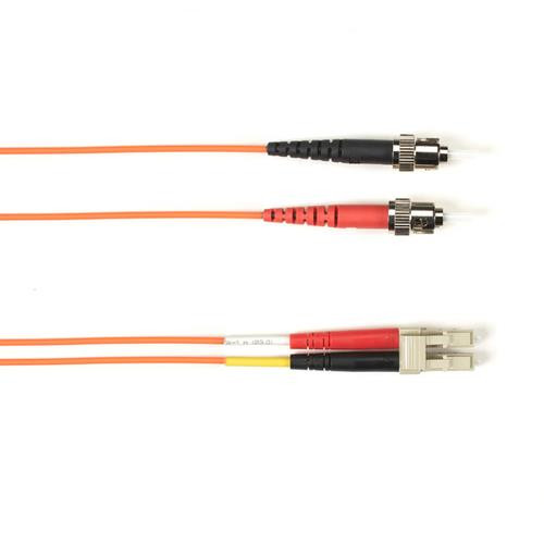 Black Box 2m, ST/LC câble InfiniBand et à fibres optiques OFNP Orange - FOCMP10-002M-STLC-OR