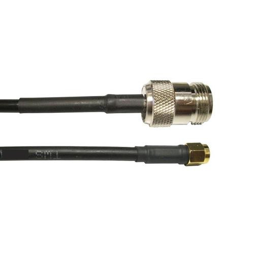 Ventev  câble coaxial LMR195 0,91 m RPSMA Noir - LMR195NFSM-3
