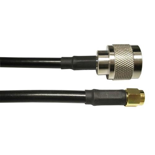 Ventev  câble coaxial LMR240 1,21 m SMA Noir - LMR240NMSM-4