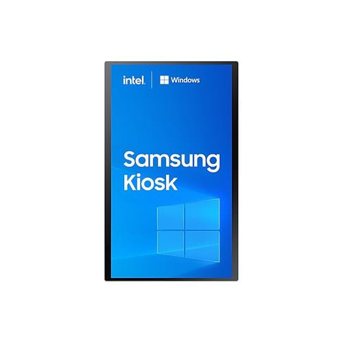 Samsung  Écran d'affichage dynamique En forme de kiosk 61 cm (24") LED 250 cd/m² Full HD Blanc Écran tactile Intégré dans le processeur Windows 10 IoT Enterprise - LH24KMC3BGCXZC