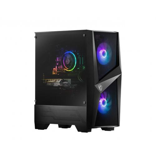 MSI Codex ZS 5TC-042US AMD Ryzen™ 5 5600X 16 Go DDR4-SDRAM 500 Go SSD NVIDIA GeForce RTX 3060 Windows 11 Home Midi Tower PC Noir - CODEX ZS 5TC-042US