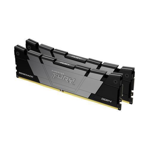 Kingston Technology FURY 16 Go 4266 MT/s DDR4 CL19 DIMM (Kits de 2) Renegade Black - KF442C19RB2K2/16