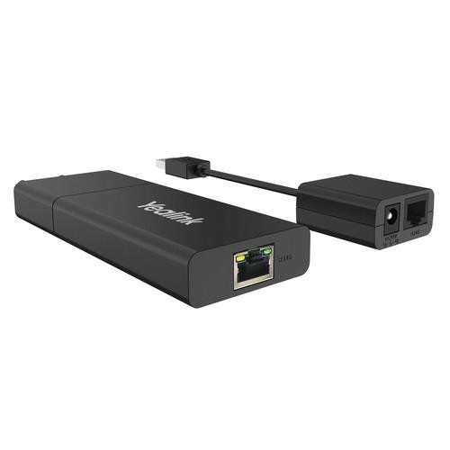 Yealink USB2CAT5E-EXT Émetteur et récepteur réseau Noir - 1303109