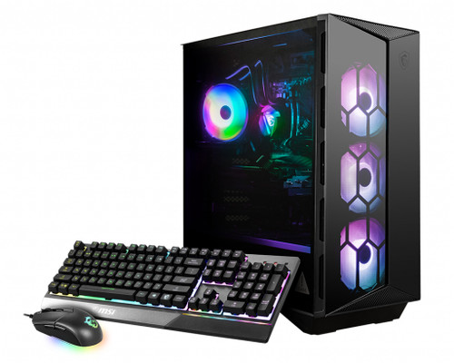 MSI Aegis 10TF-214US Intel® Core™ i7 i7-10700K 32 Go DDR4-SDRAM 4 To HDD+SSD NVIDIA GeForce RTX 3080 Ti Windows 10 Home Bureau PC Noir - AEGIS RS 10TF-214US