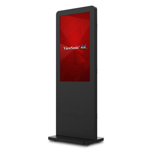 Viewsonic  Écran d'affichage dynamique En forme de kiosk 108 cm (42.5") LED Wifi 450 cd/m² Full HD Noir Écran tactile Intégré dans le processeur Android 4.4 24/7 - EP4330T