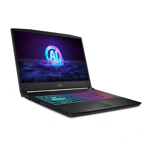 MSI Katana A15 AI B8VF-406CA AMD Ryzen™ 9 8945HS Ordinateur portable 39,6 cm (15.6") Full HD 32 Go DDR5-SDRAM 1 To SSD NVIDIA GeForce RTX 4060 Wi-Fi 6E (802.11ax) Windows 11 Home Noir - KATANA A15 AI B8VF-406CA