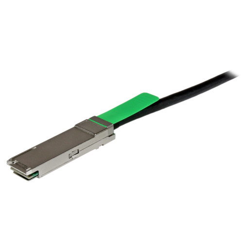 StarTech.com Câble QSFP+ à connexion directe conforme aux normes MSA - Cordon DAC Twinax de 2 m - QSFPMM2M