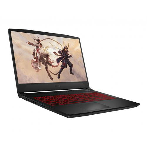 MSI Gaming  Katana Intel® Core™ i7 i7-12700H Ordinateur portable 39,6 cm (15.6") Full HD 16 Go DDR4-SDRAM 1 To SSD NVIDIA GeForce RTX 3060 Wi-Fi 6 (802.11ax) Windows 11 Home Noir - GF66 12UE-457
