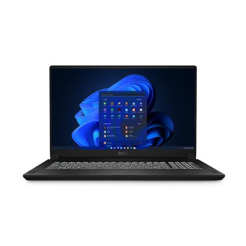 MSI WS Series WS76 11UK-469 Intel® Core™ i9 i9-11900H Ordinateur portable 43,9 cm (17.3") Full HD 32 Go DDR4-SDRAM 1 To SSD NVIDIA RTX A3000 Wi-Fi 6E (802.11ax) Windows 10 Pro Noir - WS7611469