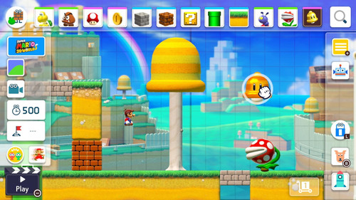 Nintendo Super Mario Maker 2 Standard Allemand, Anglais, Chinois simplifié, Coréen, Espagnol, Français, Italien, Japonais, Néerlandais, Russe Nintendo Switch - 45496596491