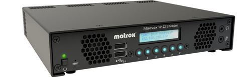 Matrox Maevex 6122 Dual 4K Enterprise Encoder / - MVX-E6122-22