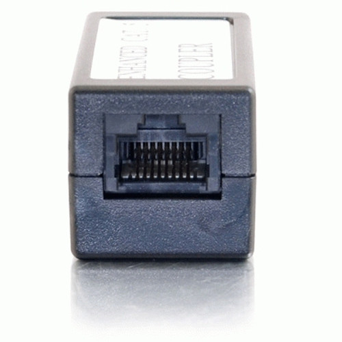C2G Cat5E RJ45 Modular Inline Coupler Gris - 20201