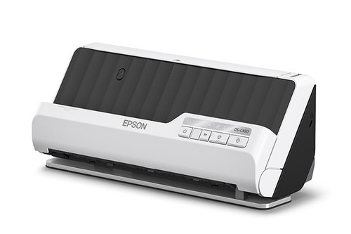 Epson DS-C490 Alimentation feuille à feuille de scanner Noir, Gris - B11B271201