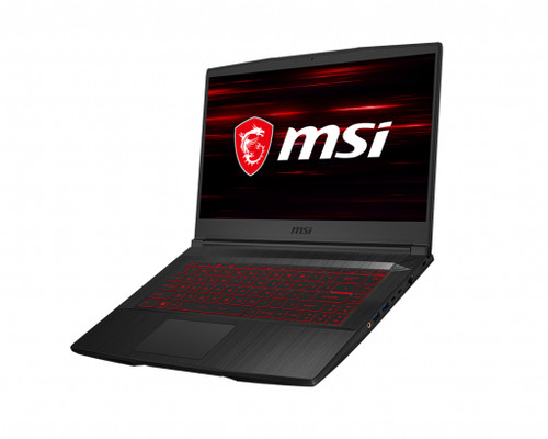 MSI Gaming  Thin Intel® Core™ i7 i7-9750H Ordinateur portable 39,6 cm (15.6") Full HD 16 Go DDR4-SDRAM 512 Go SSD NVIDIA® GeForce RTX™ 2060 Wi-Fi 5 (802.11ac) Windows 10 Home Noir - GF65 9SEXR-436CA