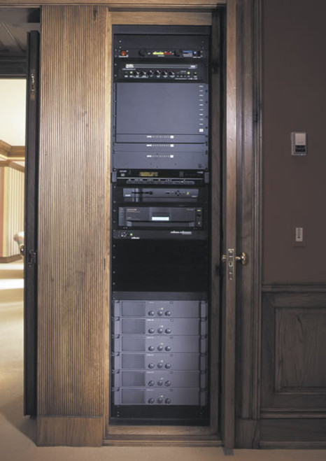 Middle Atlantic Products AXS 48" x 26", 20U Rack monté sur le mur Noir - AXS-20-26