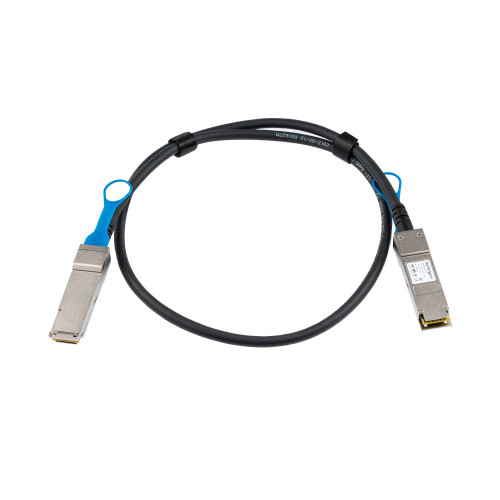 StarTech.com Câble QSFP+ à connexion directe conforme aux normes MSA - Cordon DAC Twinax de 1 m - QSFP40GPC1M