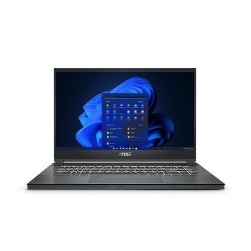 MSI Workstation 10TKT-080 Intel® Core™ i7 i7-10875H Ordinateur portable 39,6 cm (15.6") Écran tactile Full HD 32 Go DDR4-SDRAM 1 To SSD NVIDIA Quadro RTX 3000 Wi-Fi 6 (802.11ax) Windows 10 Pro Gris - WS66080