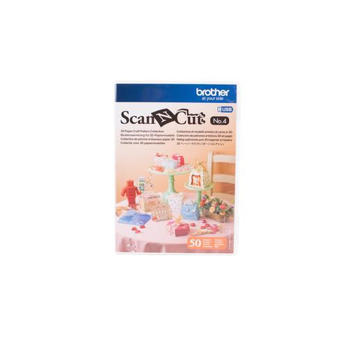 Brother  pièce pour machine et accessoire pour découpe de papier Pattern collection - CAUSB4