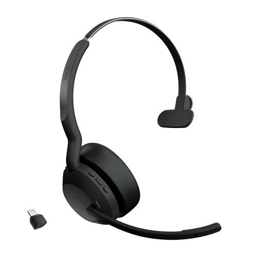 Jabra  écouteur/casque Avec fil &sans fil Arceau Bureau/Centre d'appels Bluetooth Noir - 25599-899-899-01
