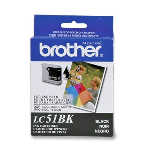Brother LC51BKS cartouche d'encre 1 pièce(s) Original Noir - LC-51BKS