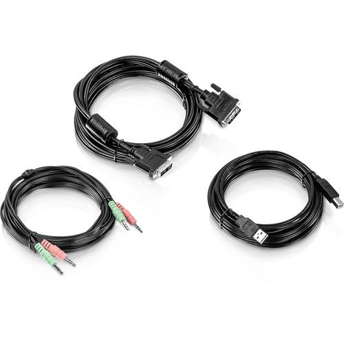 Trendnet  câble kvm Noir 4,5 m - TK-CD15