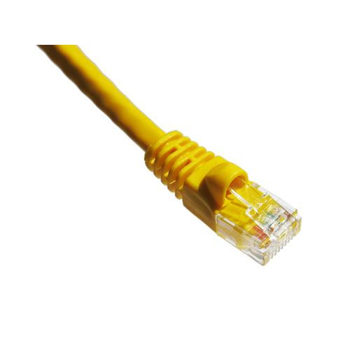 Axiom  câble de réseau Jaune 1,21 m Cat6a U/UTP (UTP) - C6AMB-Y4-AX