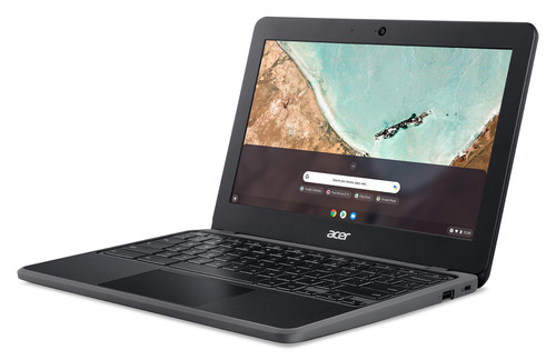Acer Chromebook C722-K81A ARM Cortex MT8183 29,5 cm (11.6") HD 4 Go LPDDR4x-SDRAM 32 Go Flash Wi-Fi 5 (802.11ac) ChromeOS Anglais britannique Noir - NX.A6UAA.004