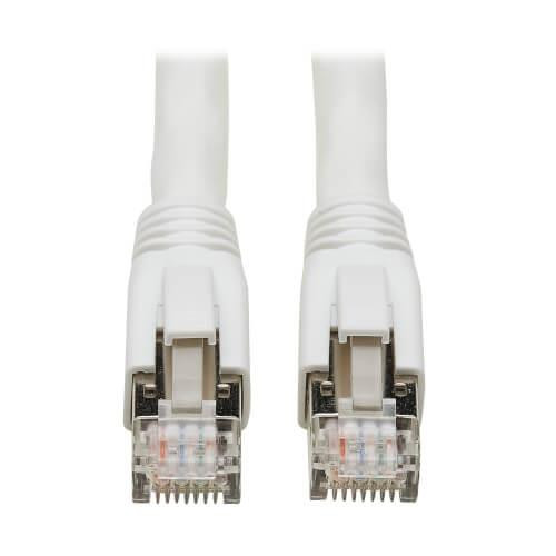 Tripp Lite  câble de réseau Blanc 0,9 m Cat8 S/FTP (S-STP) - N272-F03-WH